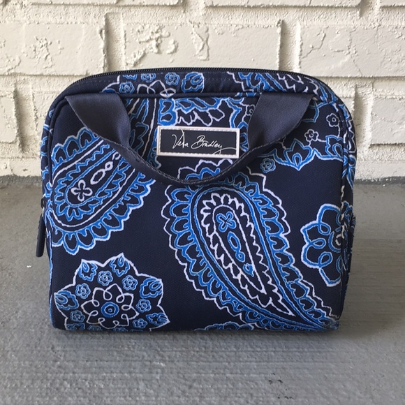 vera bradley blue lunch box